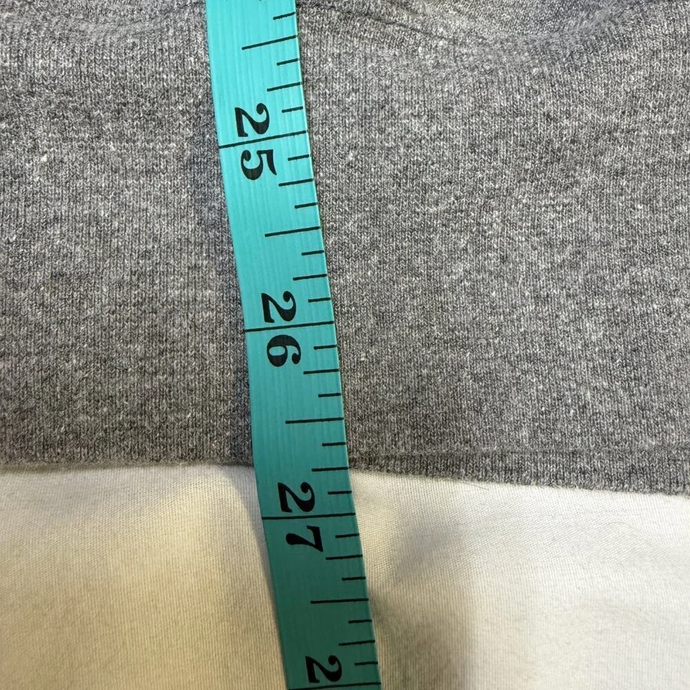 The North Face Heritage Patch Hoodie Men’s Large‎ Gray Kangaroo Pocket EUC